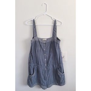 Forever 21 lightweight striped romper