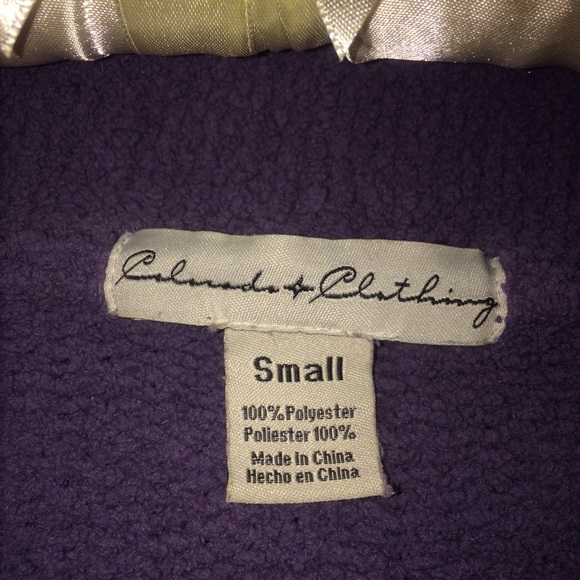 SOLD****Dusty Purple chenille Robe - Picture 4 of 4