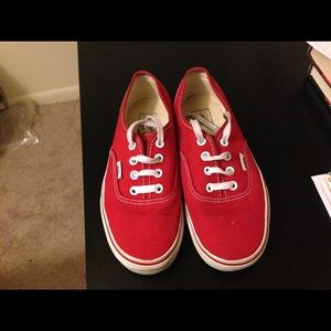 Red Vans