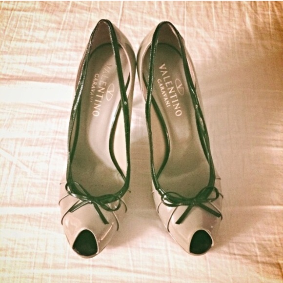 Valentino Peep Toe Heels