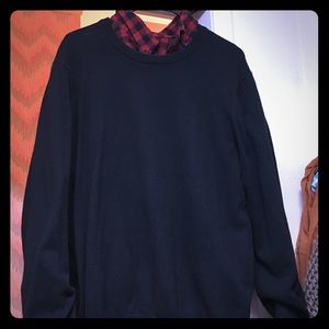 Bundle Men's Eddie Bauer checkered & Gap sweater