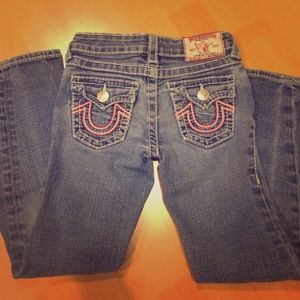 True Religion girls jeans.