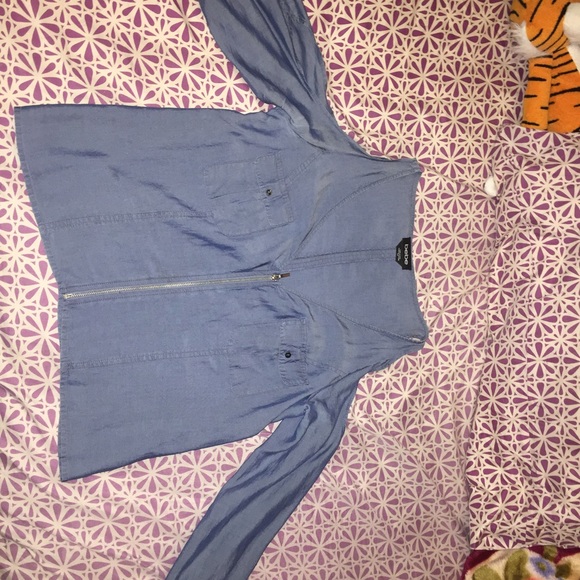 Bebe cold shoulder top