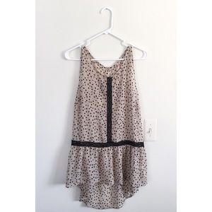 Anthropologie / Stitch x Stitch chiffon tank