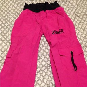 Pink ZUMBA pants size M