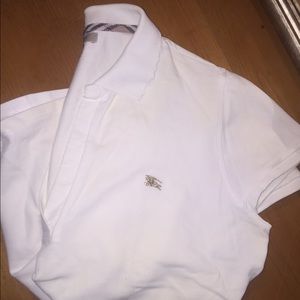 Burberry polo tee