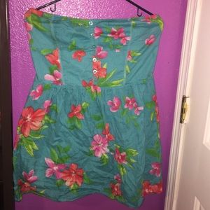 Blue floral Aeropostale dress