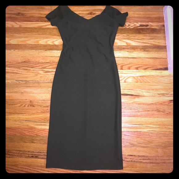 Olive green dress