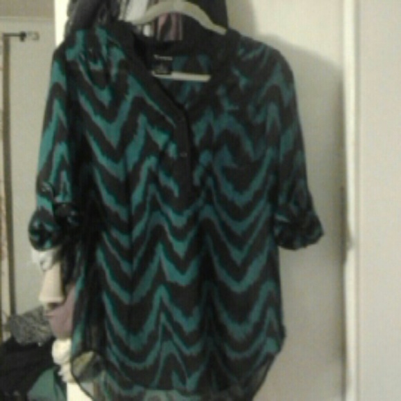 Sheer blouse