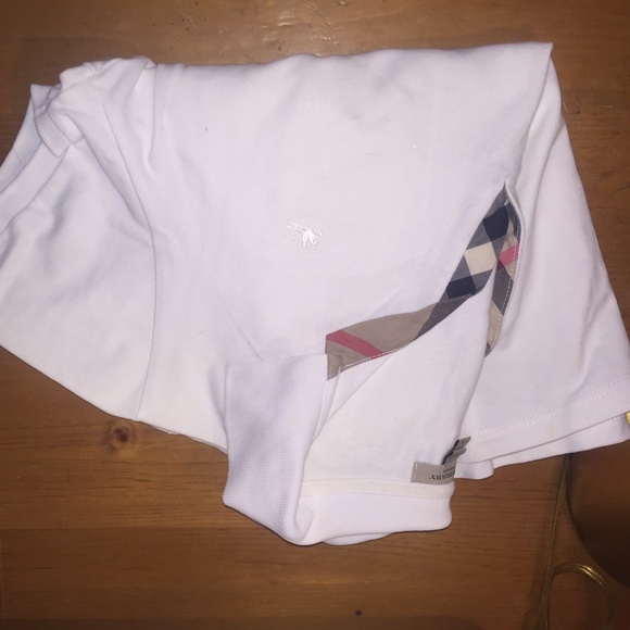 Burberry polo tee