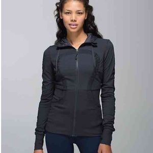 LULULEMON Deep Coal Dance Studio Reversible Jacket