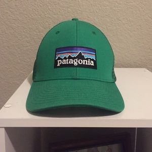 Patagonia Green Snap Back Trucker Hat