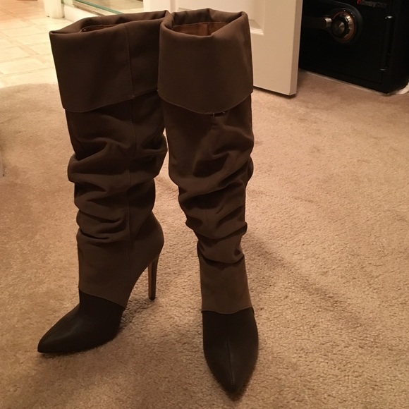 Brand new heeled tall boot. - Picture 2 of 2