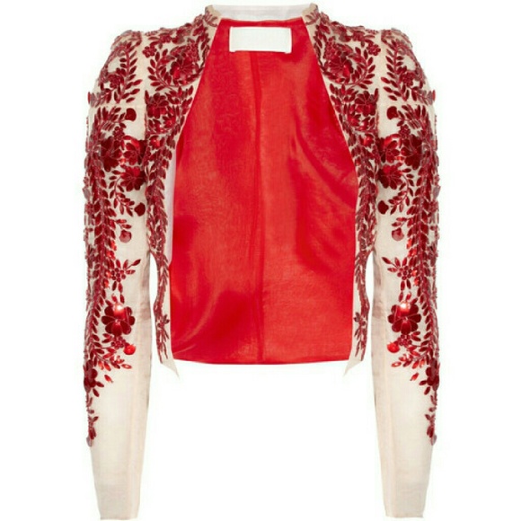 Antonio Berardi $1,368 silk organza jacket