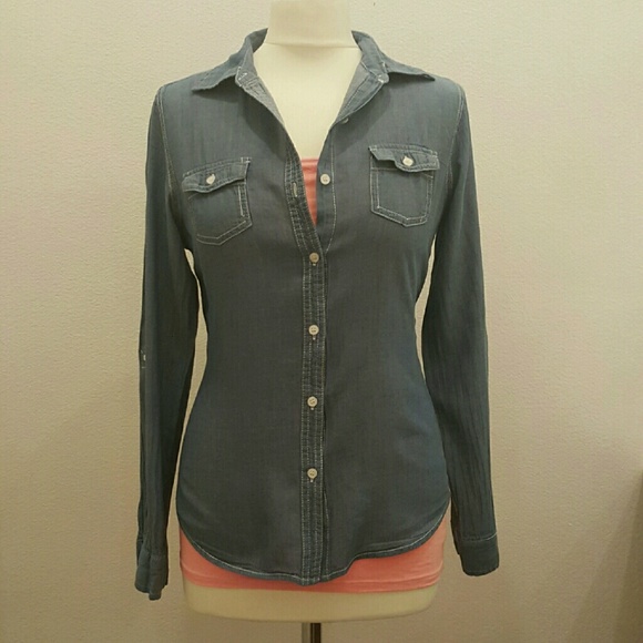 Button Down Blouse - Picture 1 of 2