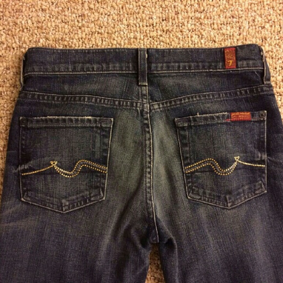 7 for all mankind bootcut jeans - Picture 1 of 4