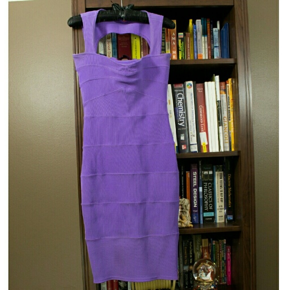 Purple boohoo dress