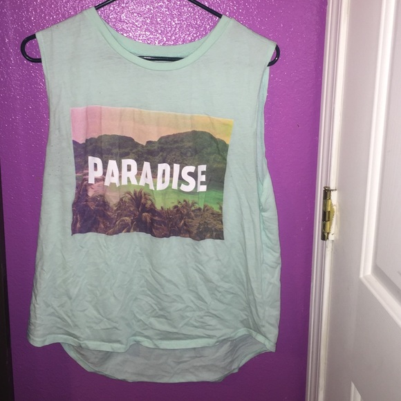 A paradise tank top