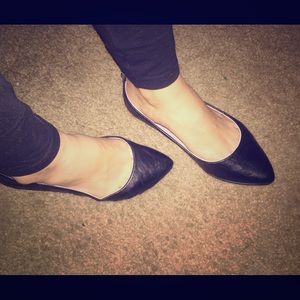 Jeffrey Campbell black flats
