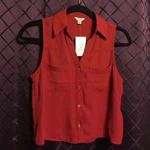 New Xs GUESS blouse