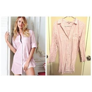 Victorias Secret flannel sleep shirt