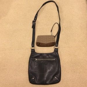 Coach Messenger Bag and Clutch