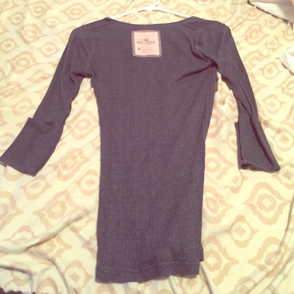 Hollister 3 quarter sleeve top