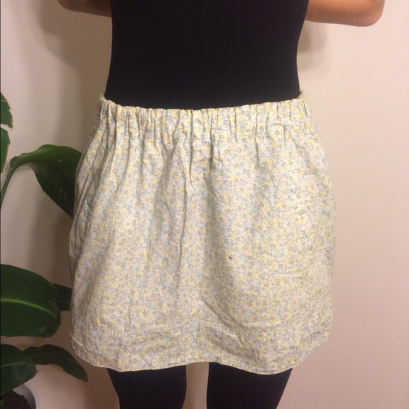 J. Crew Floral A Line Skirt!