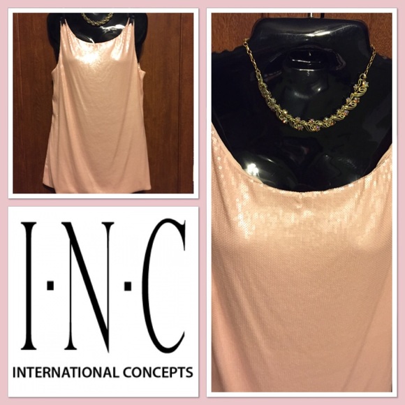 INC International Concepts Tops - INC Tank with cute bows @ shoulders