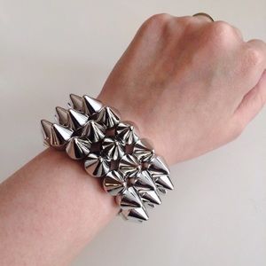 Jewelry - HALF OFF SALE | Silver Spike Cuff Jewelry - HALF OFF SALE | Silver Spike Cuff