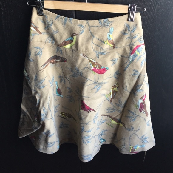 Elevenesses for anthropologie wool bird skirt
