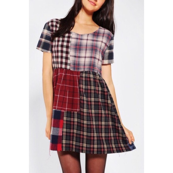 Urban Outfitters Dresses & Skirts - Urban Outfitters/Urban Renewal patch flannel dress