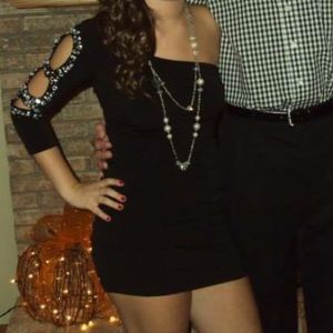 Fancy little black dress