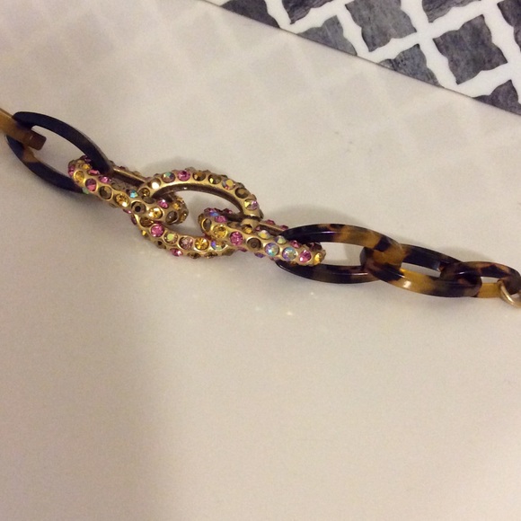 NWT Gold & Tortoise Galapagos Link Bracelet - Picture 3 of 6