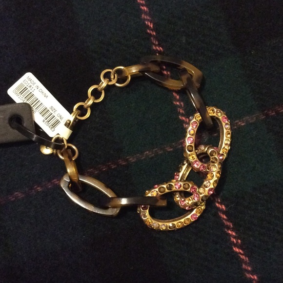 NWT Gold & Tortoise Galapagos Link Bracelet - Picture 4 of 6