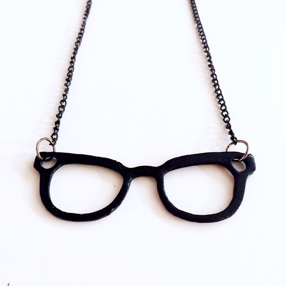 Jewelry - HALF OFF SALE | Black Glasses Necklace Jewelry - HALF OFF SALE | Black Glasses Necklace