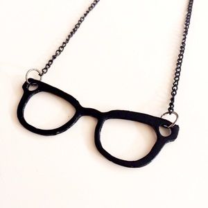 Jewelry - HALF OFF SALE | Black Glasses Necklace Jewelry - HALF OFF SALE | Black Glasses Necklace