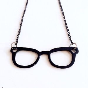 Jewelry - HALF OFF SALE | Black Glasses Necklace Jewelry - HALF OFF SALE | Black Glasses Necklace