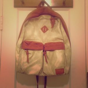 Gold speckled Vans backpack