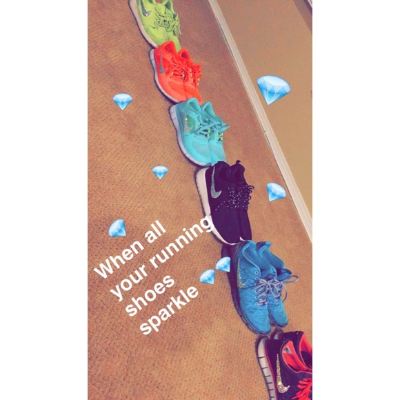 Sparkle running shoes Not for sale yet!!!!