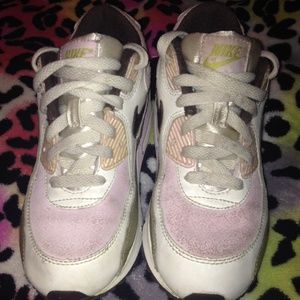 Pink , White & brown Nike Air Max