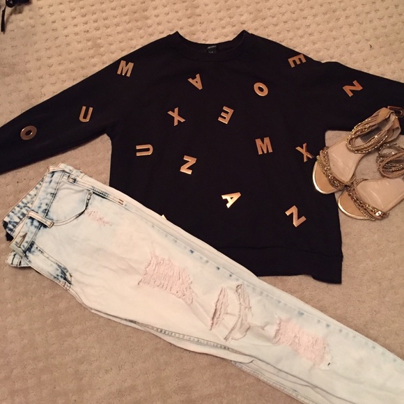 Fun alphabet sweater!
