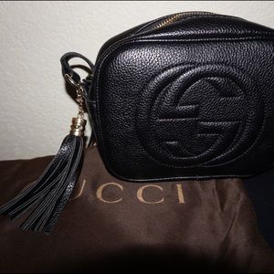 Black cross body bag