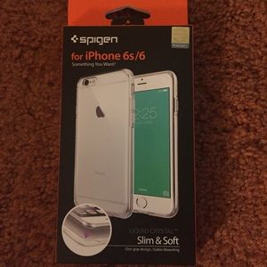 NEW Spigen Liquid Crystal Case for iPhone 6/6s
