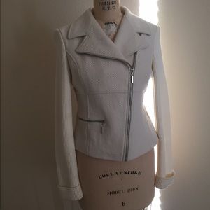 Bebe Asymmetrical Moto Jacket