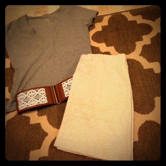 •ann•taylor•loft•lounge•skirt•small•