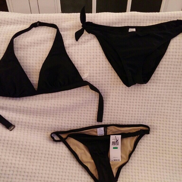 Two piece bikini with extra bottom