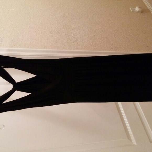 Black Halter Dress