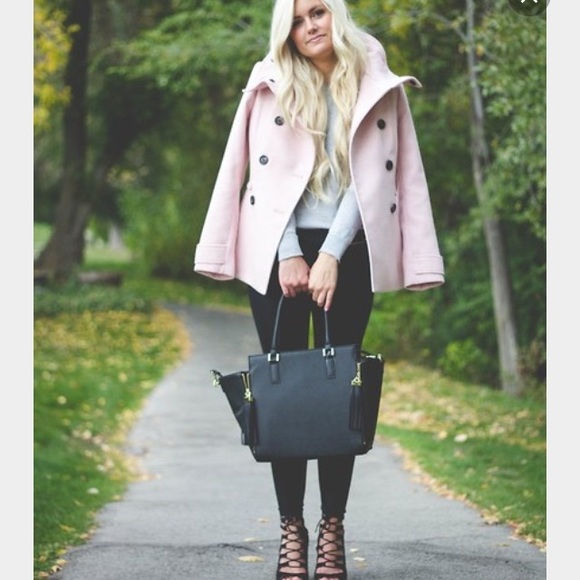 ❄️H&M double breasted jacket coat pea Coat❄️ - Picture 4 of 4
