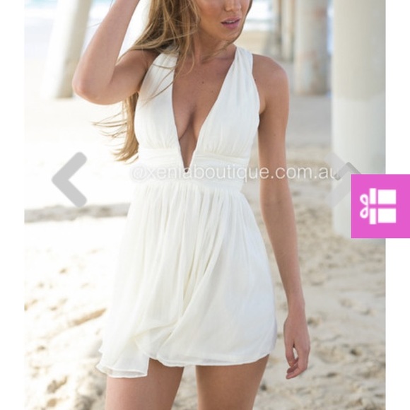 Secret lover dress from Xenia (cream) brand new